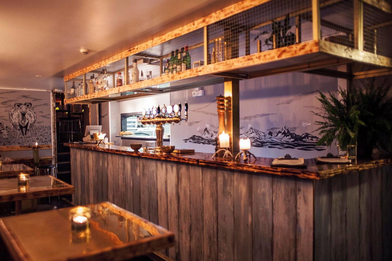 Smakkbarinn restaurant in Reykjavík, Iceland