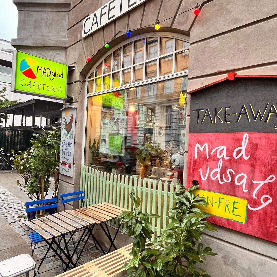 Madglad restaurant in Copenhagen, Denmark