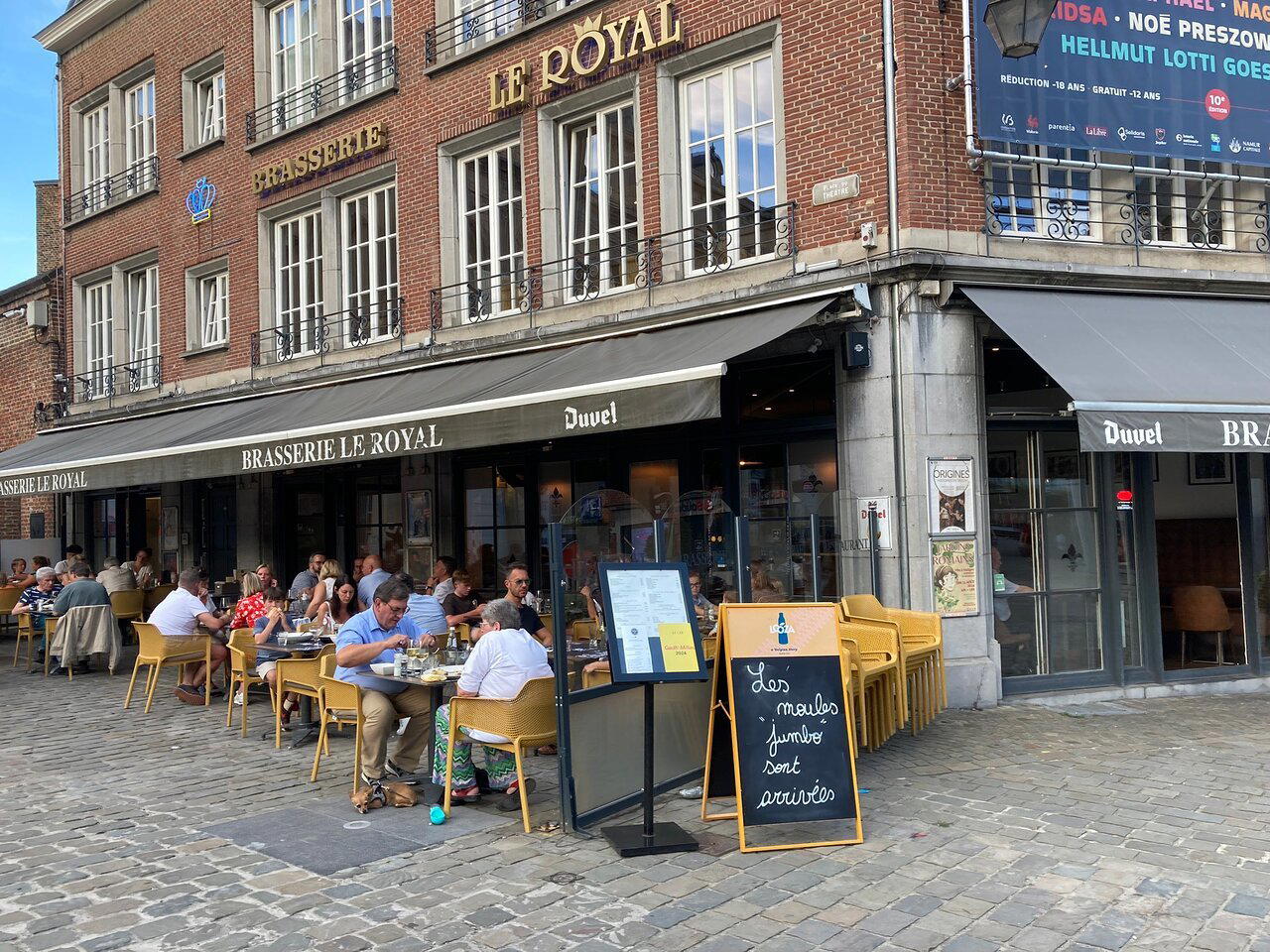 Le Royal restaurant in Namur, Belgium