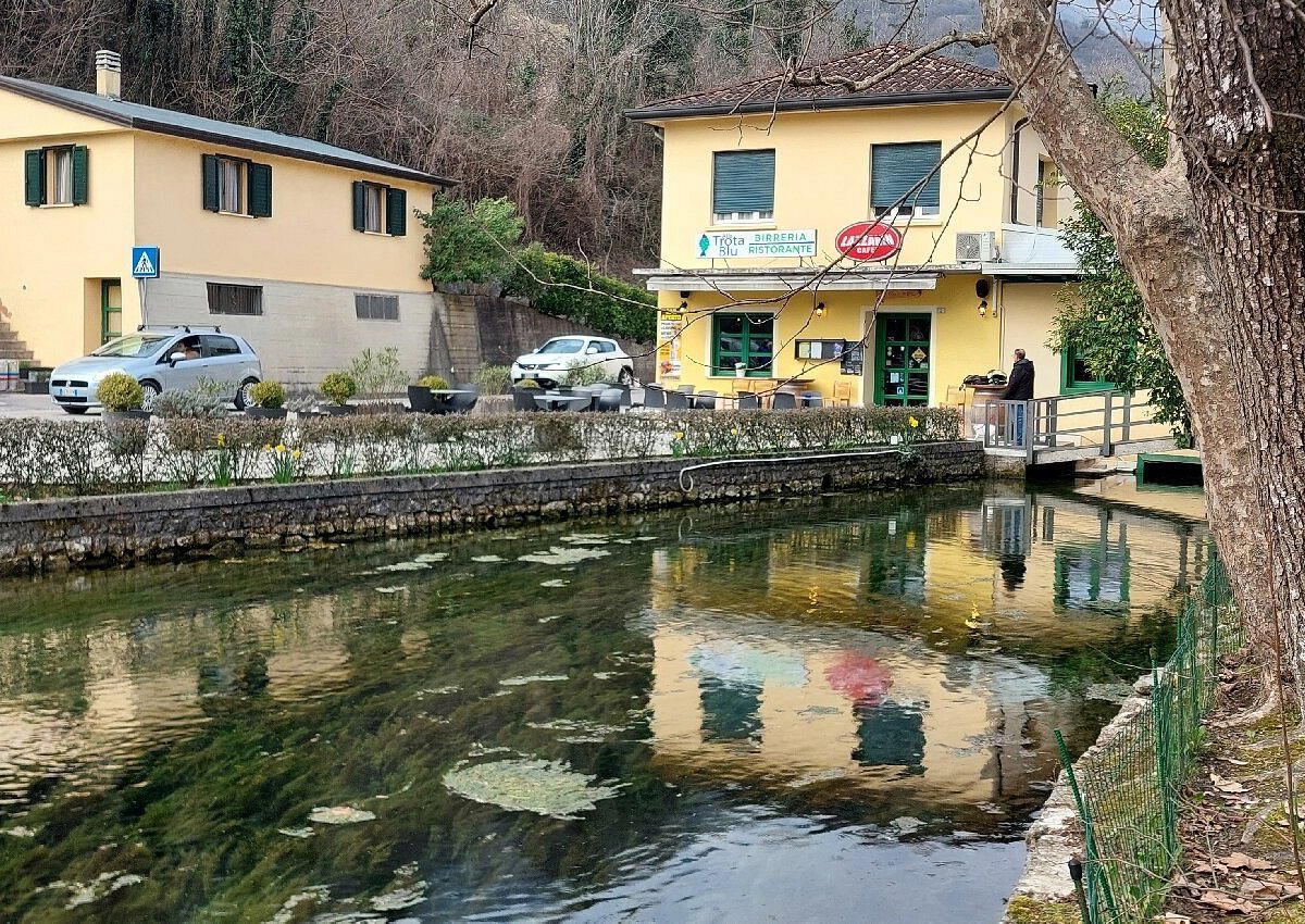 Trota Blu restaurant in Caneva, Italy