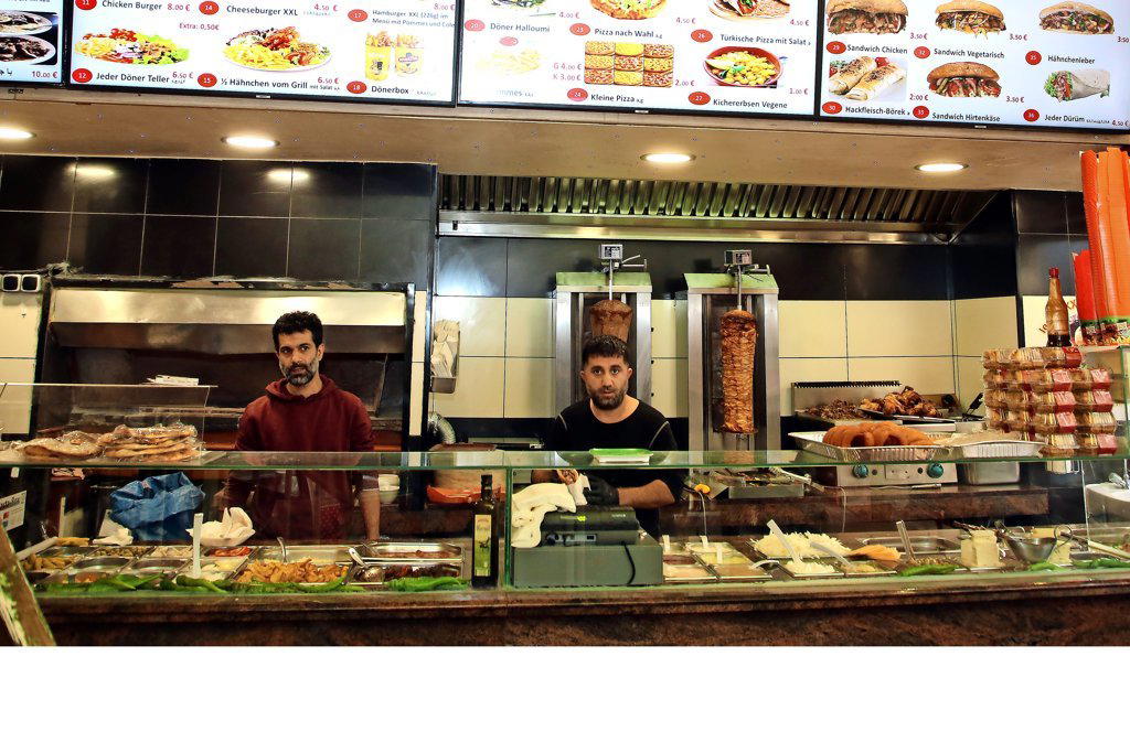 Haci Baba Döner restaurant in Leipzig, Germany