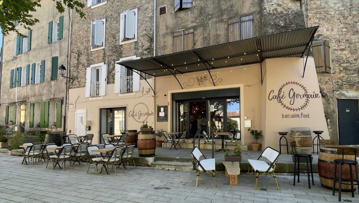 Café.Germain, Pourrieres, France
