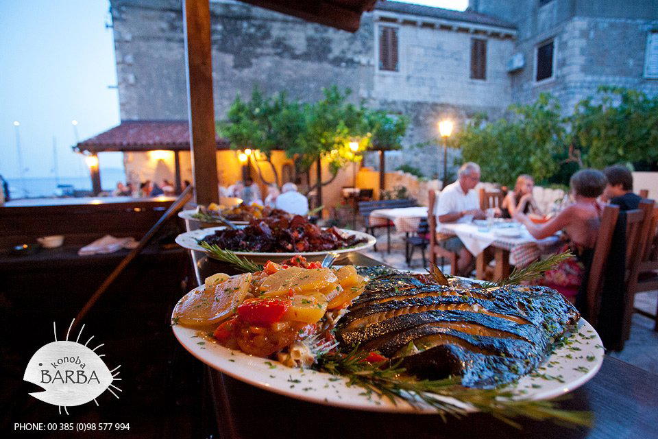 Konoba Barba restaurant in Komiza, Croatia