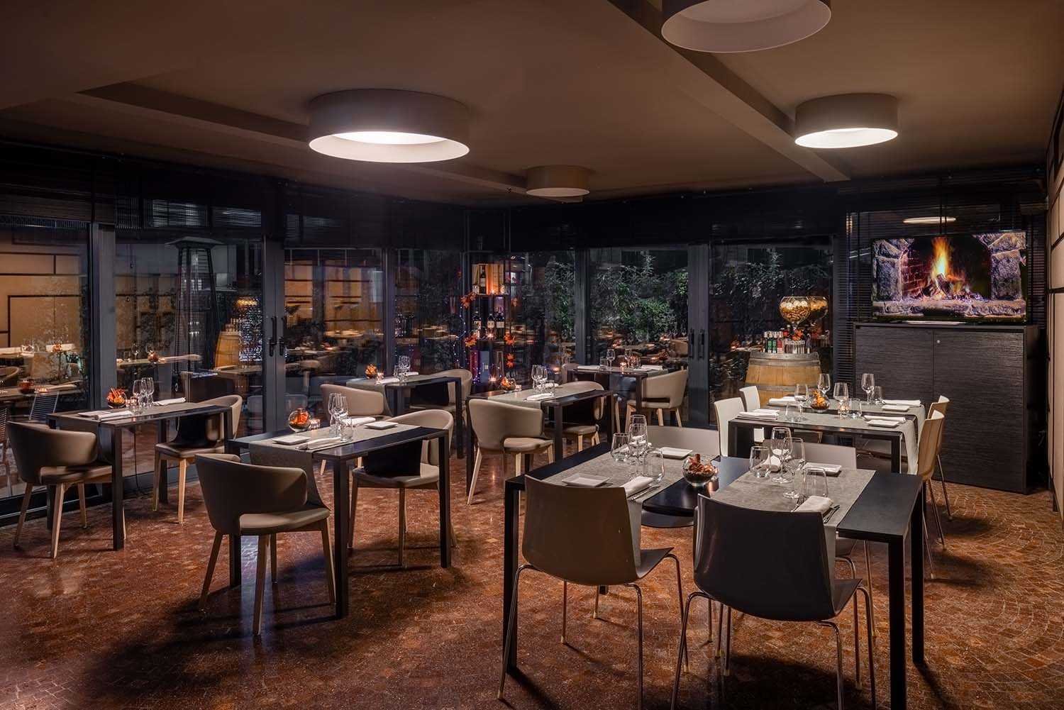 The Hall by "UNA cucina" restaurant in Milan, Italy