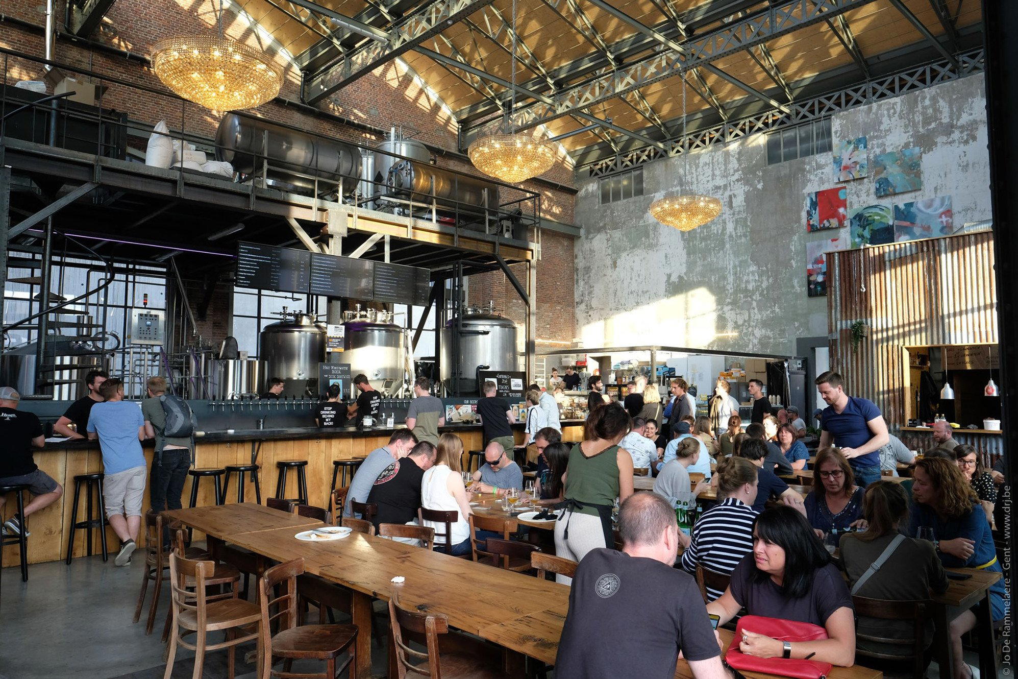 RØK Barbecue restaurant in Ghent, Belgium