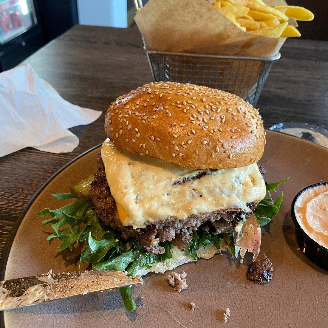Golden Gate Burger restaurant in Roskilde, Denmark