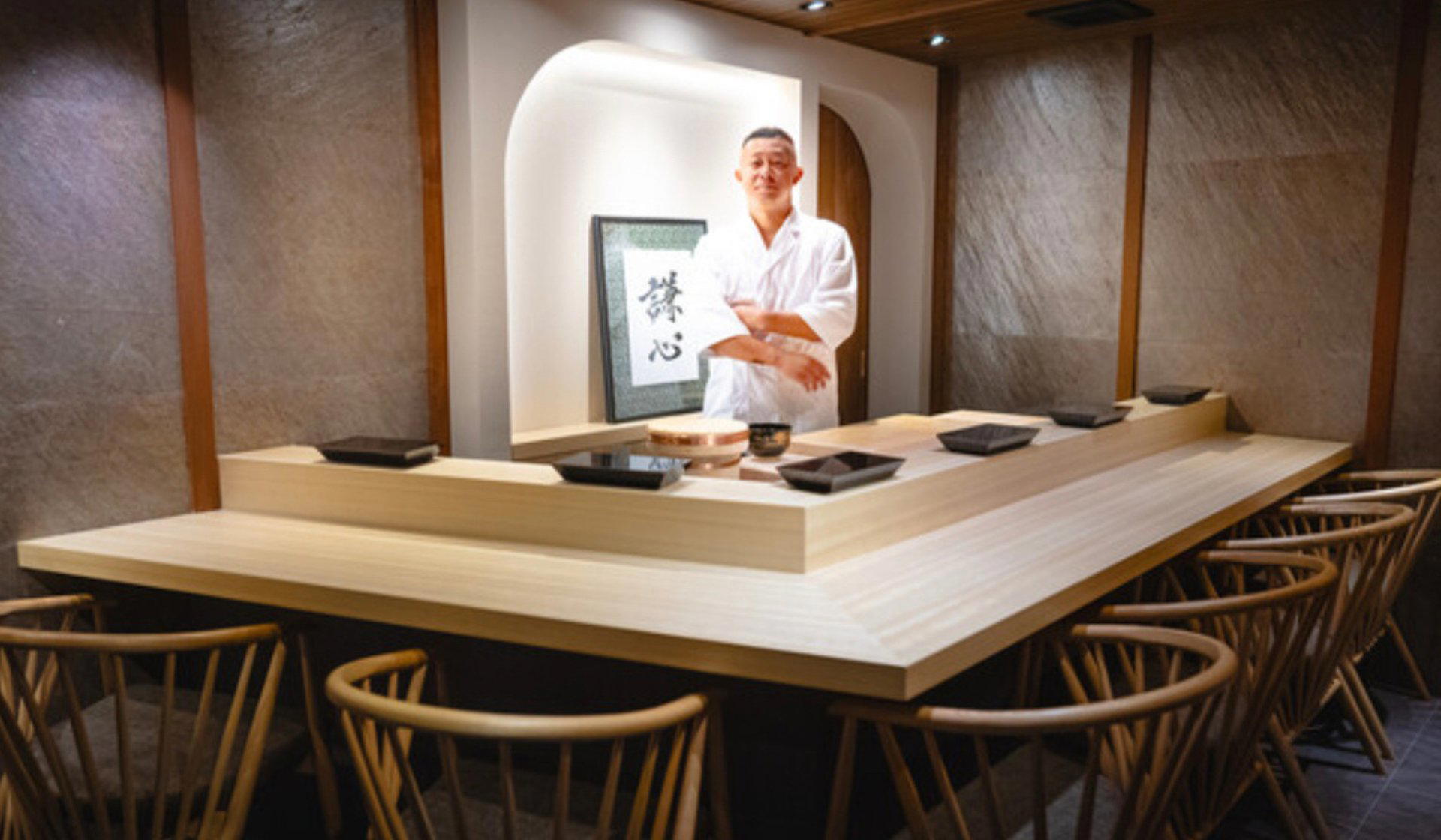 Sushi Kenshin restaurant in Tokyo, Japan