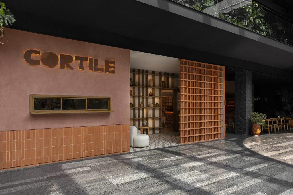 Cortile restaurant in Mexico City, Mexico