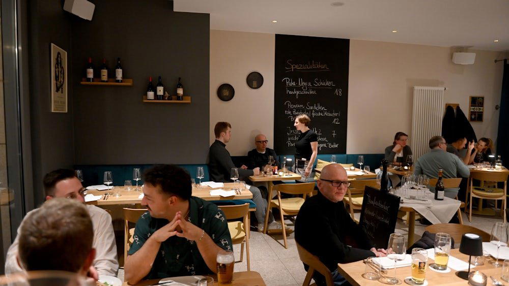 DAS EISBACH restaurant in Munich, Germany