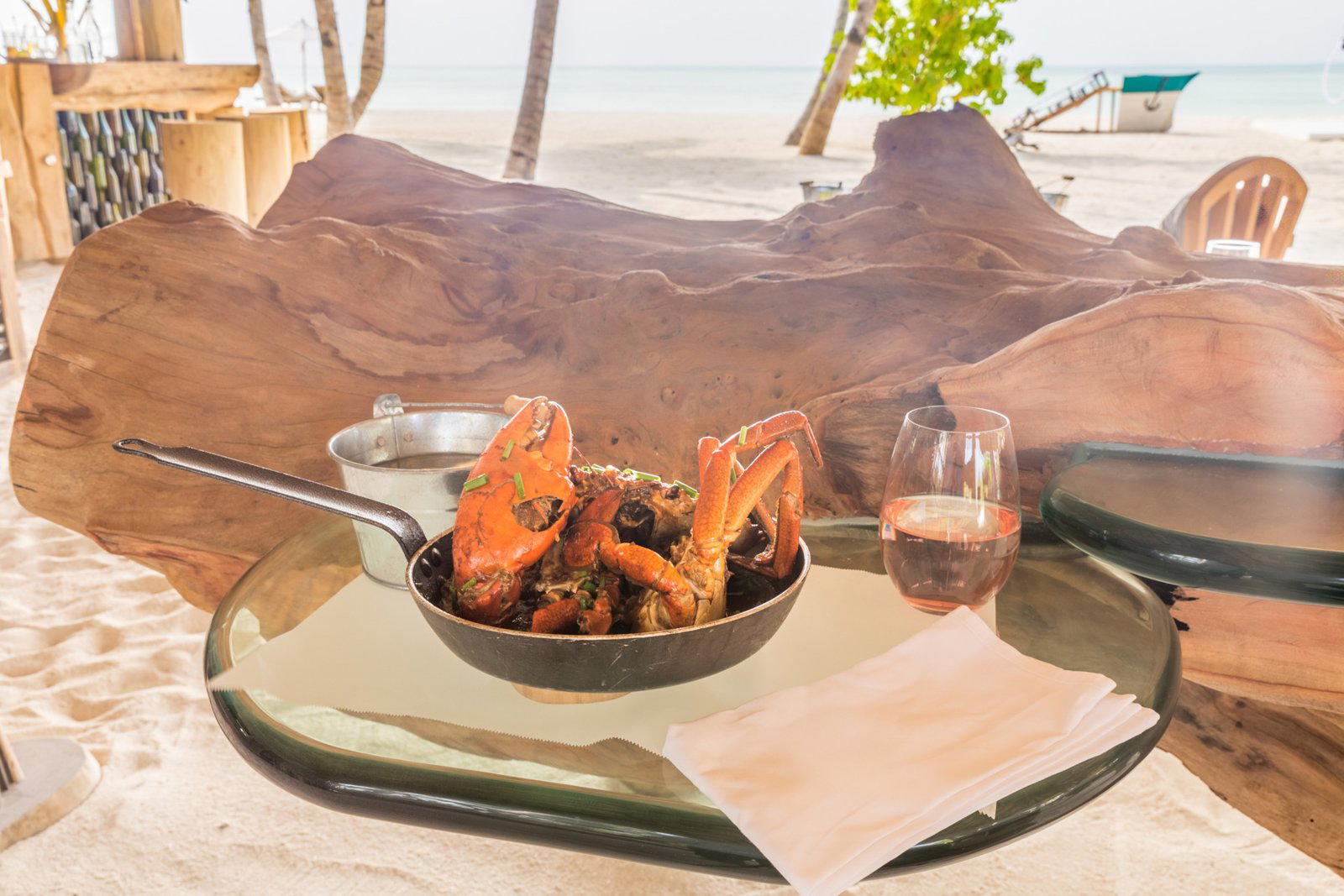 Crab Shack restaurant in Noonu Atoll