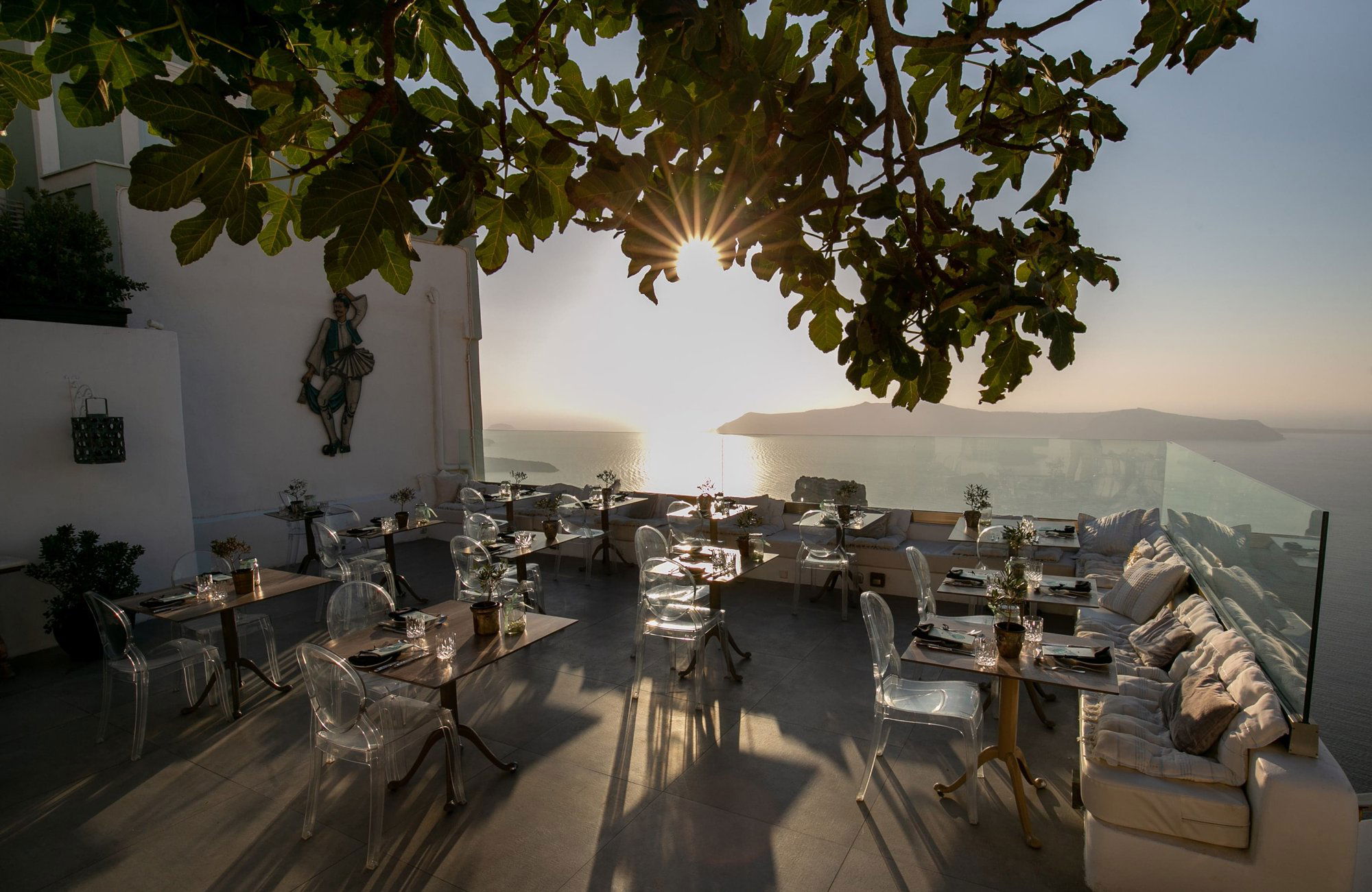 The Athenian House, Restaurant in Imerovigli
