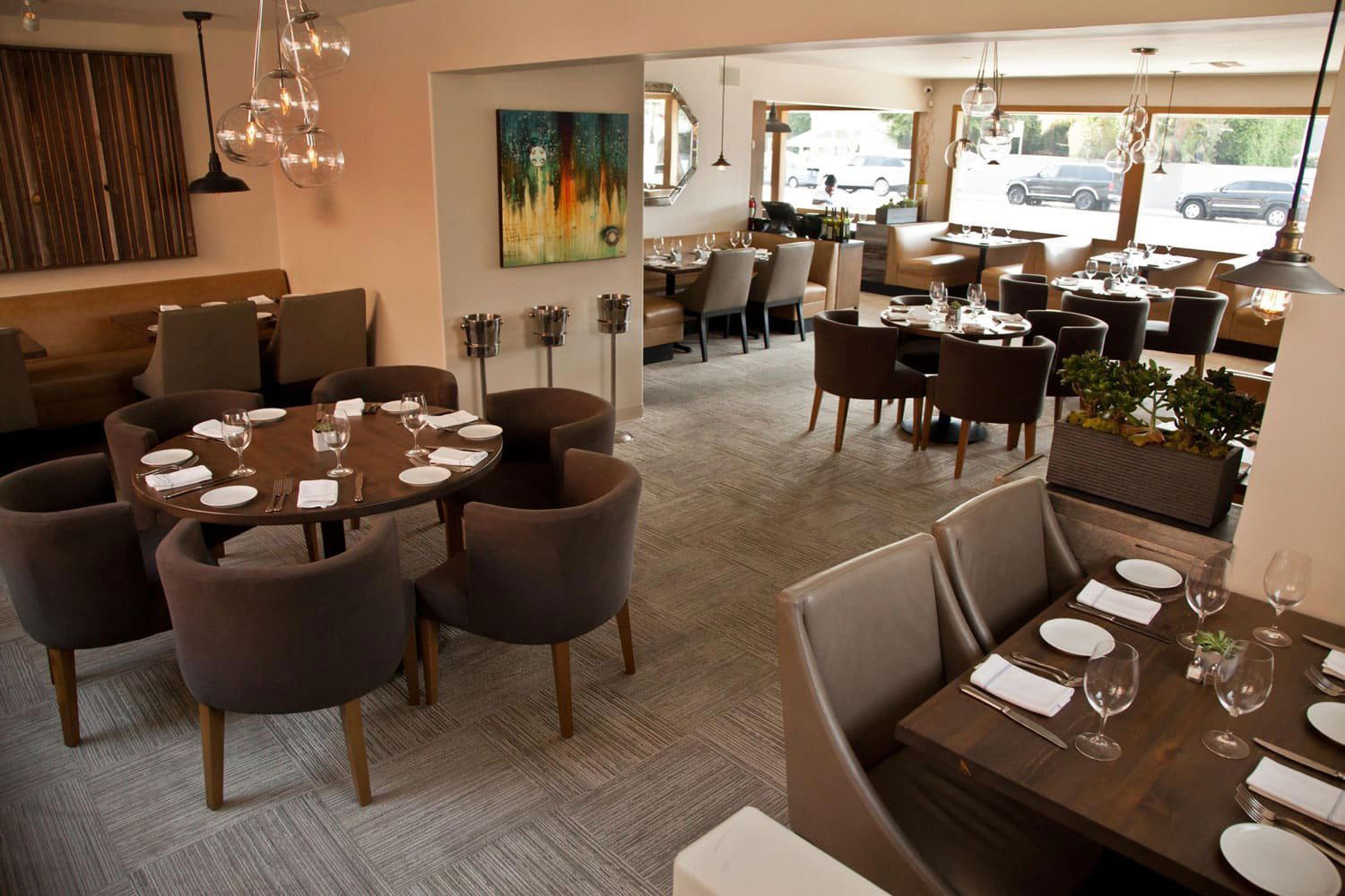 V's restaurant + bar restaurant in Malibu