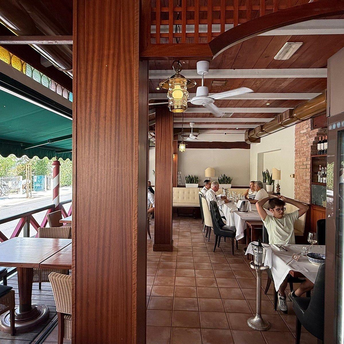 Bucintoro restaurant in Jesolo, Italy