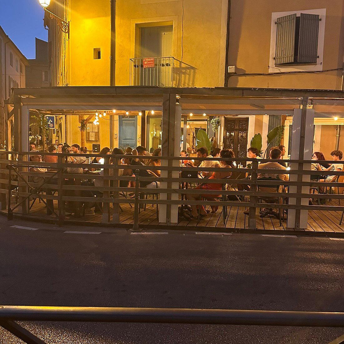 Chez Marius restaurant in Narbonne, France