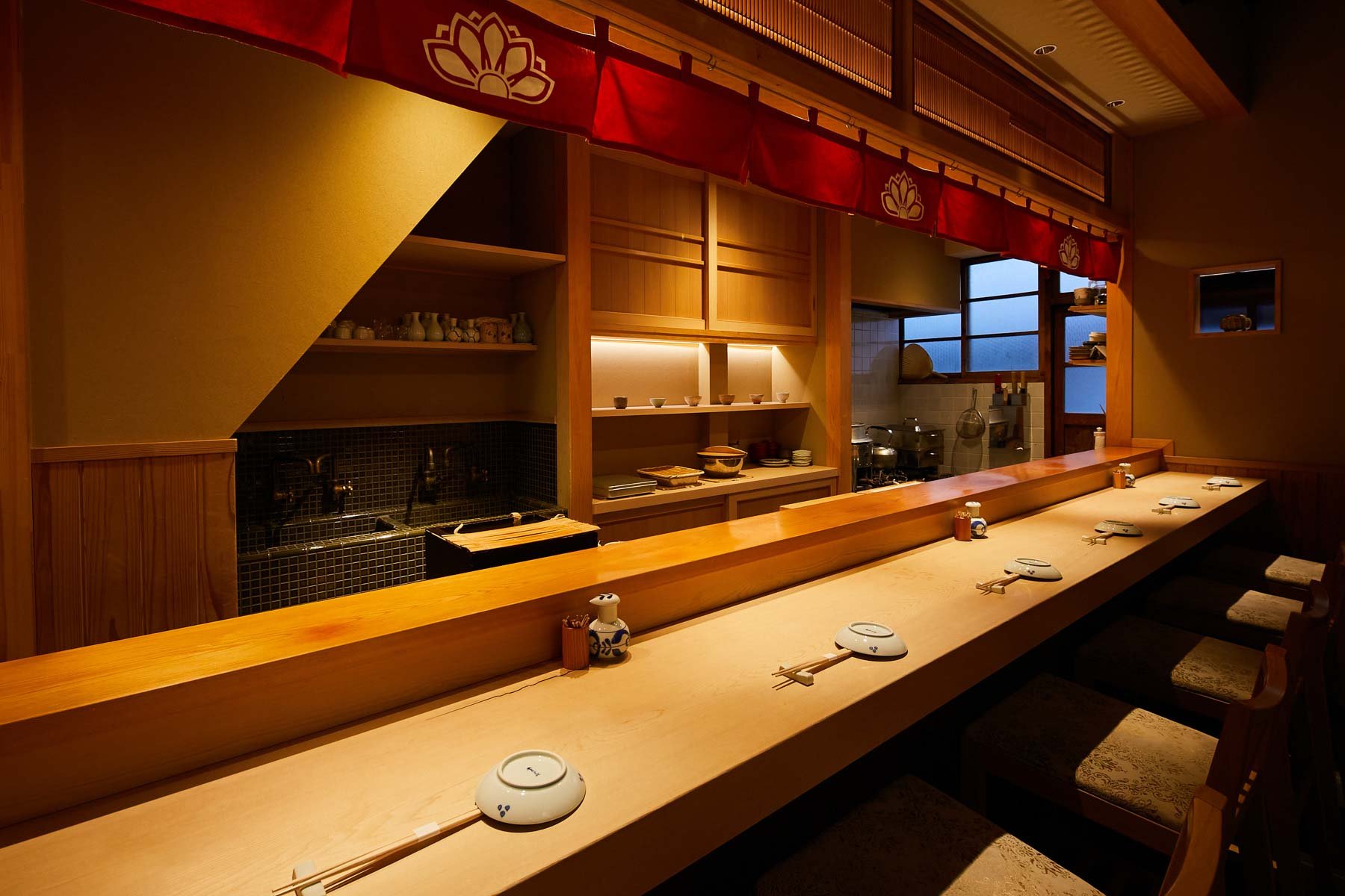Takagaki's Sushi restaurant in Tokyo, Japan