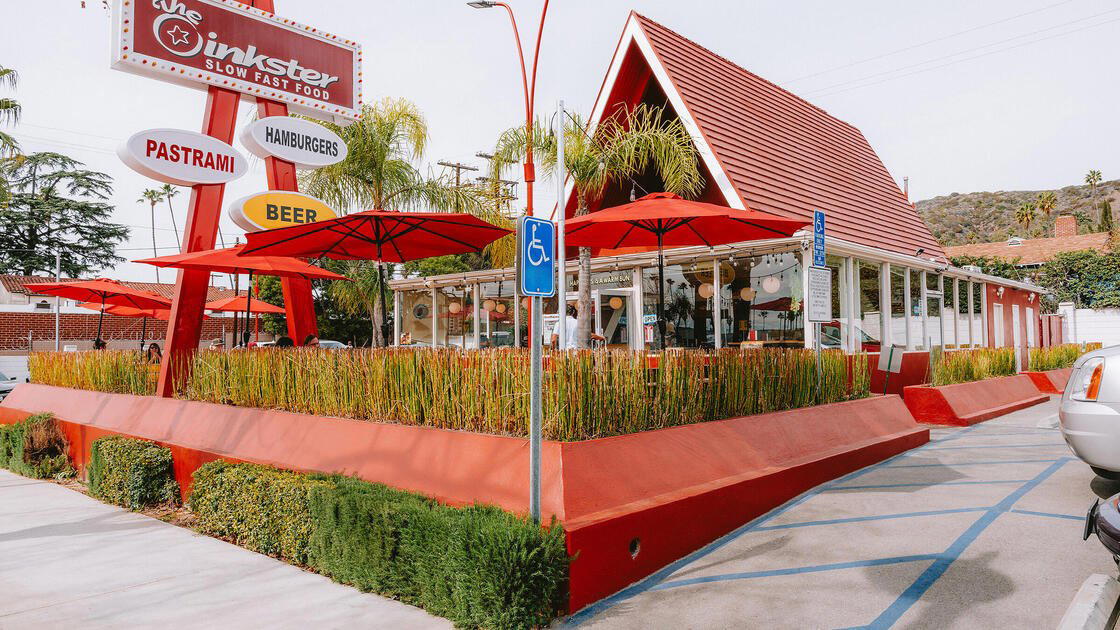 The Oinkster restaurant in Los Angeles, United States