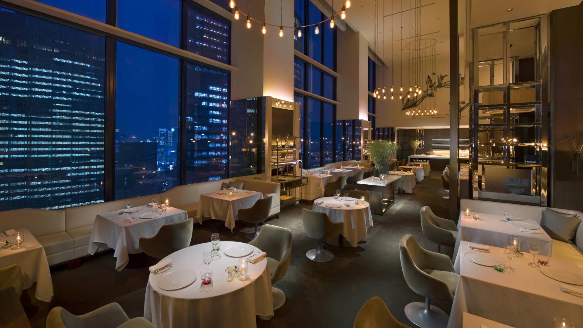 Collage restaurant in Tokyo, Japan