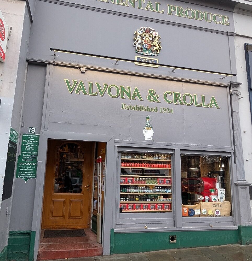 Valvona & Crolla restaurant in Edinburgh, United Kingdom