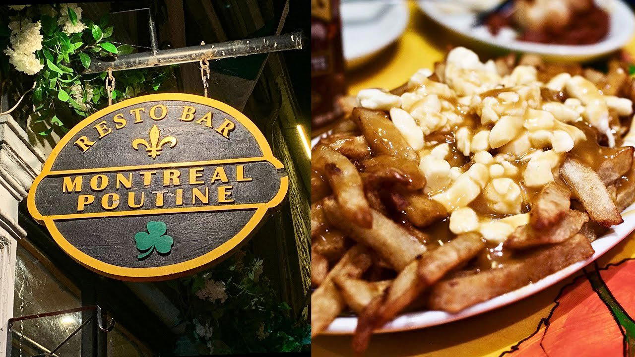 Montréal poutine restaurant in Montréal, Canada