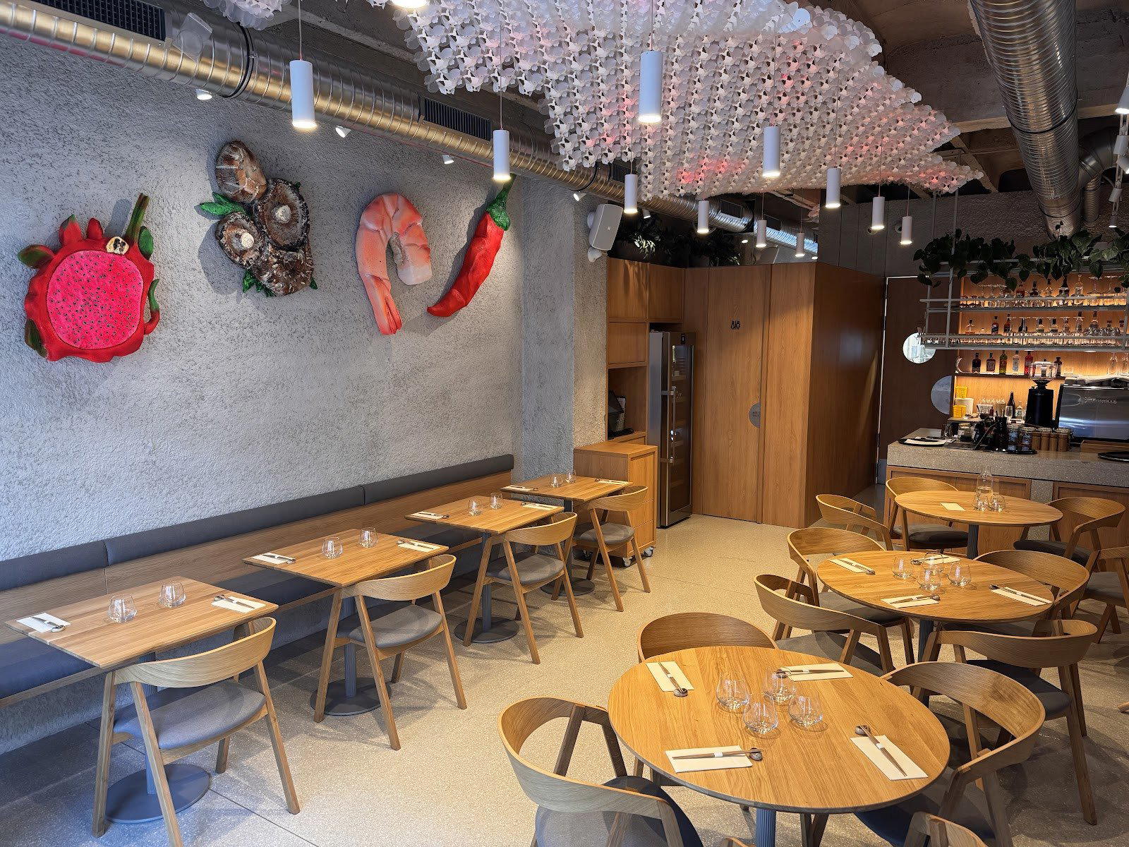MOOZI restaurant in Bratislava, Slovakia