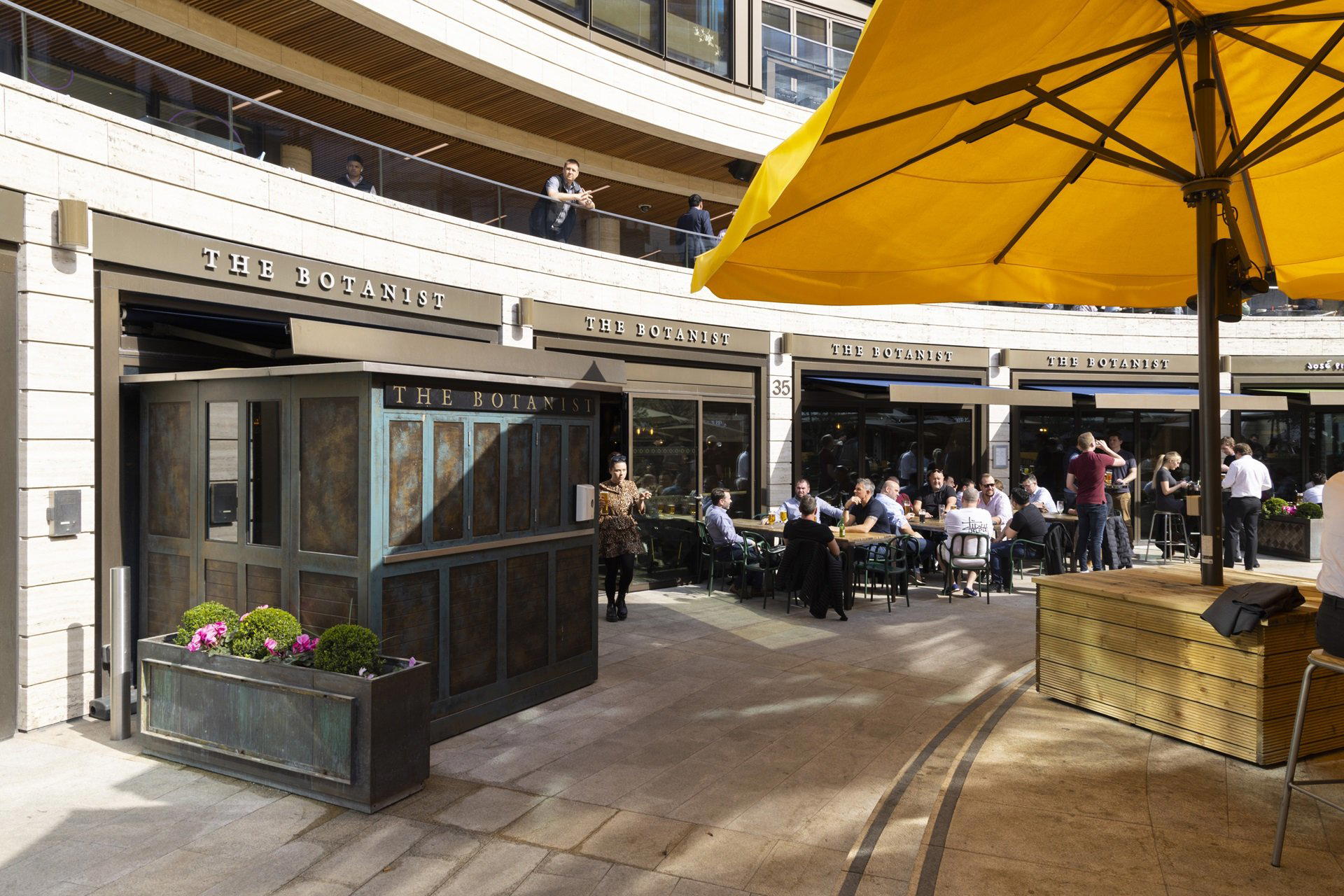Botanist Broadgate Circle restaurant in London, United Kingdom