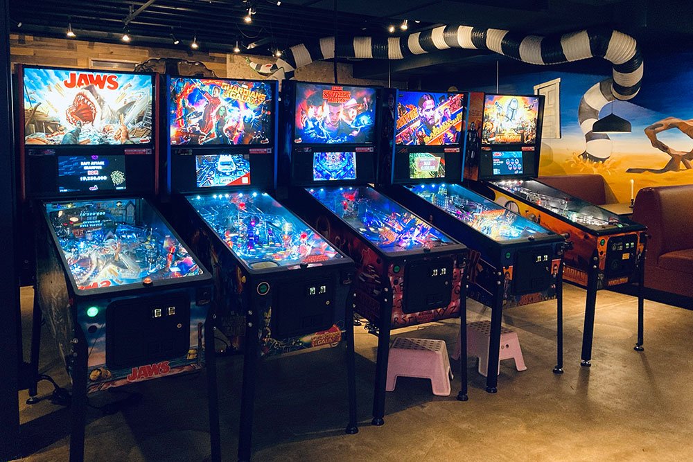 Kickback Pinball At The Main Street Diner, Bar in Pittsburgh