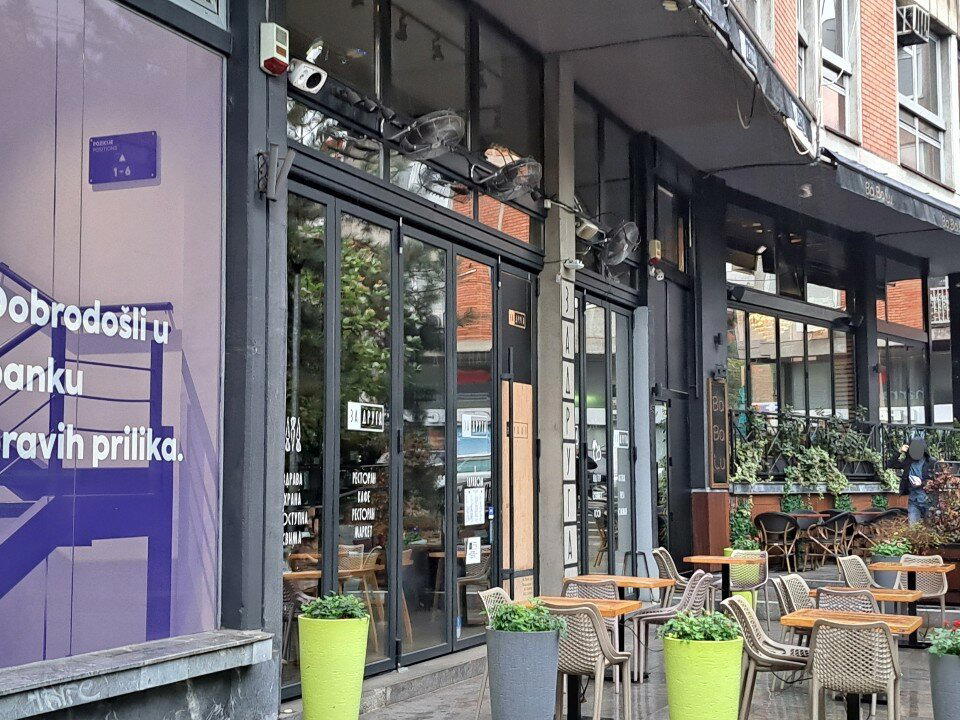 ZA DRUGA restaurant in Belgrade, Serbia