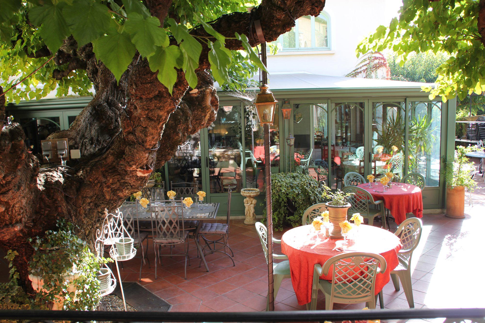 Le Provençal restaurant in Aups, France
