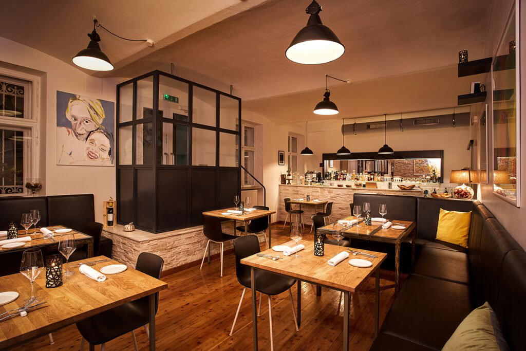 Materia restaurant in Vienna, Austria