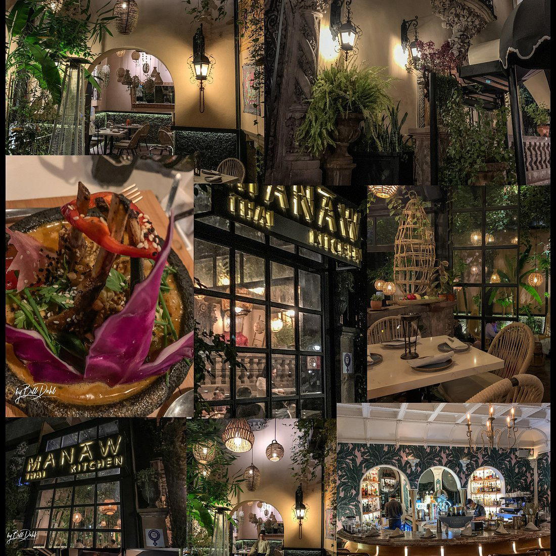 Manaw restaurant in Mexico City, Mexico