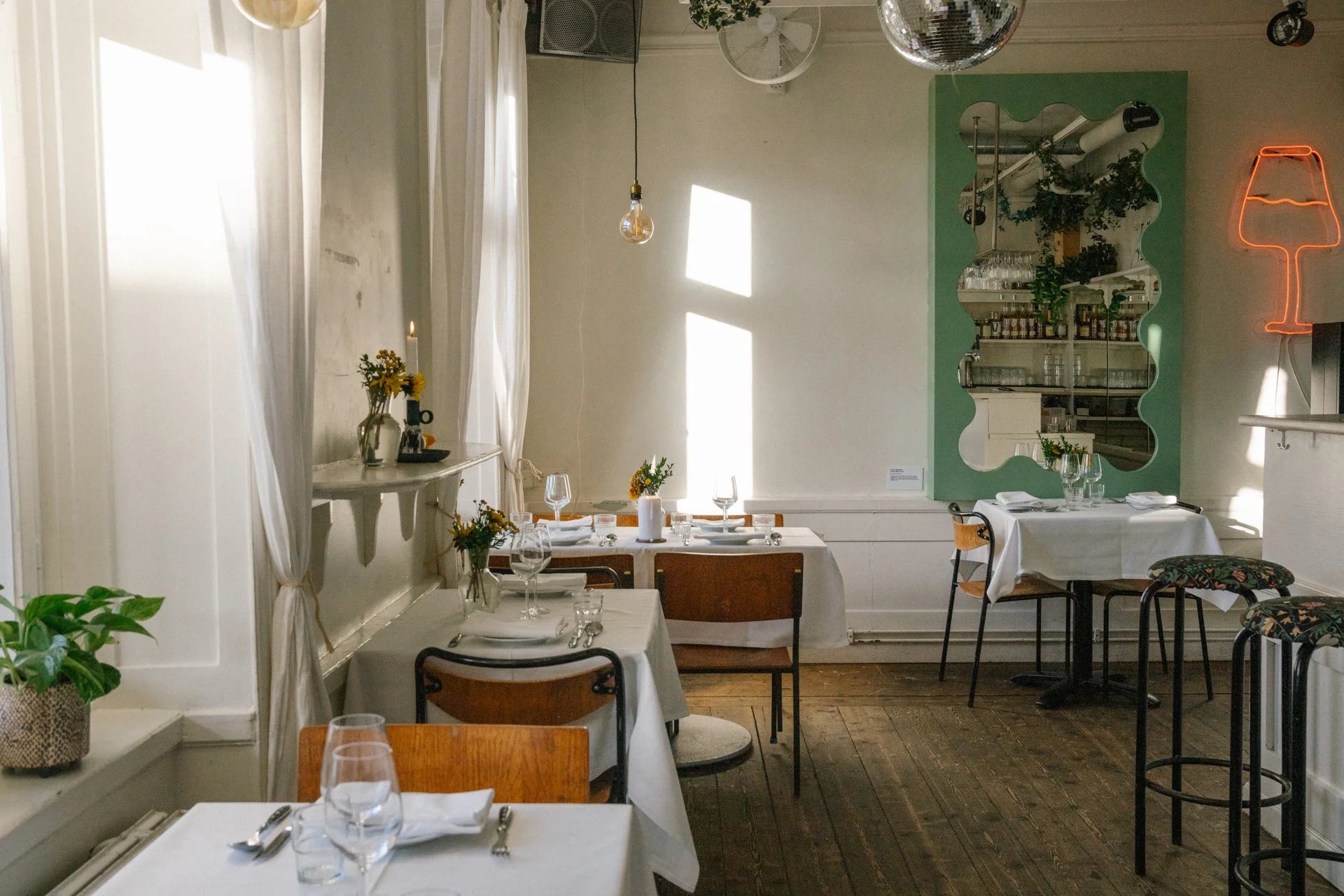 Växthuset restaurant in Stockholm, Sweden