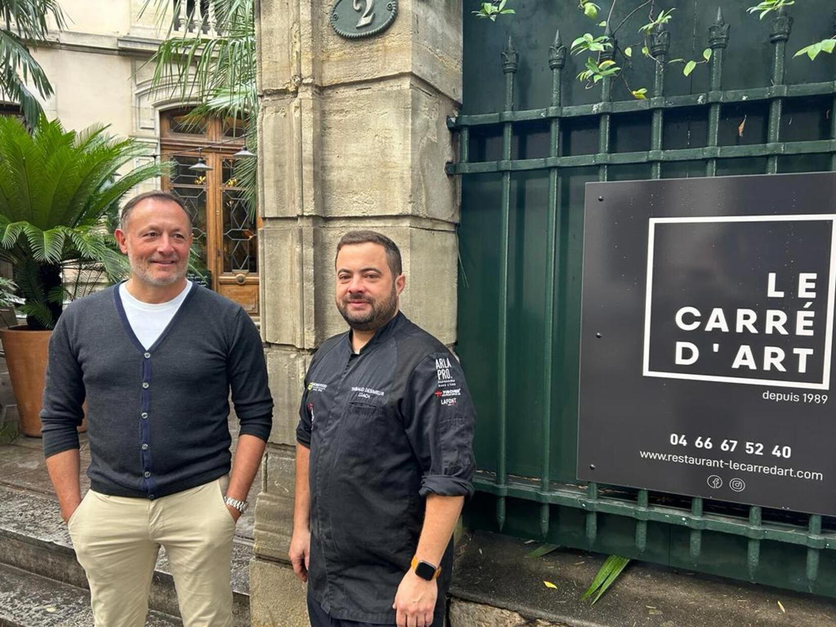 Restaurant Le Carré D'Art restaurant in Nîmes, France