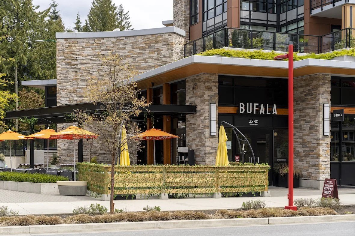 Bufala Edgemont restaurant in North Vancouver, Canada