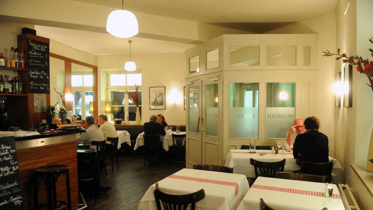 Rue des Halles restaurant in Munich, Germany