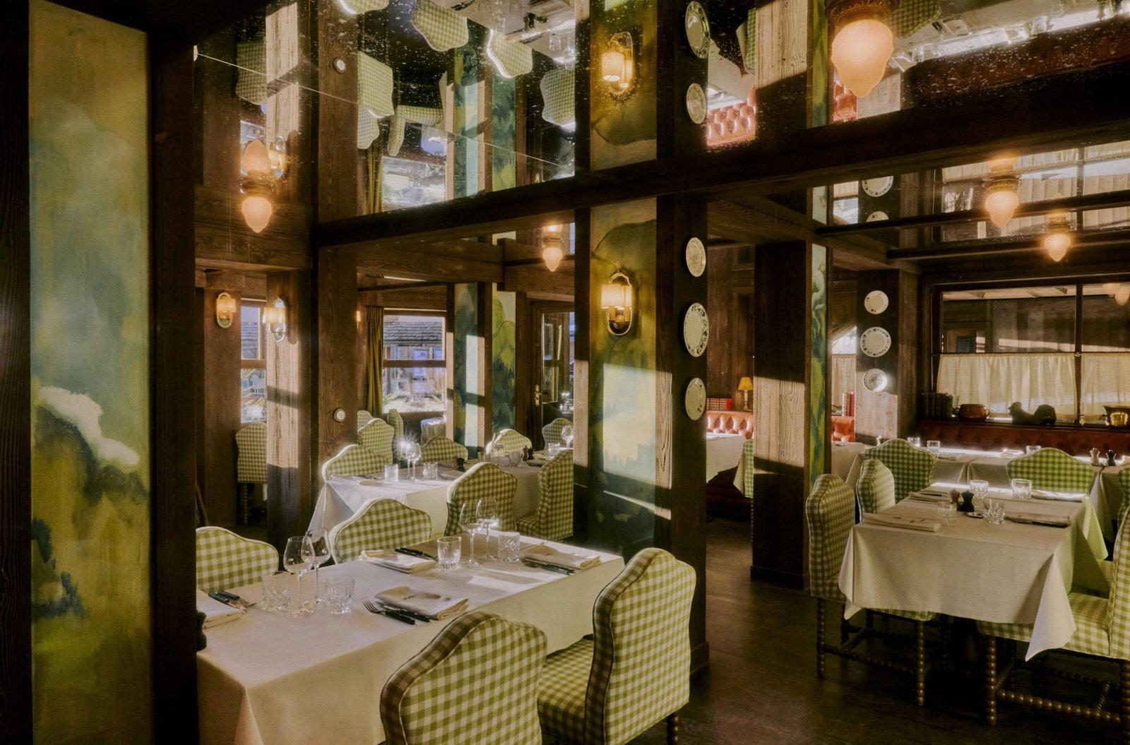 Le Trappeur Restaurant restaurant in Megève, France