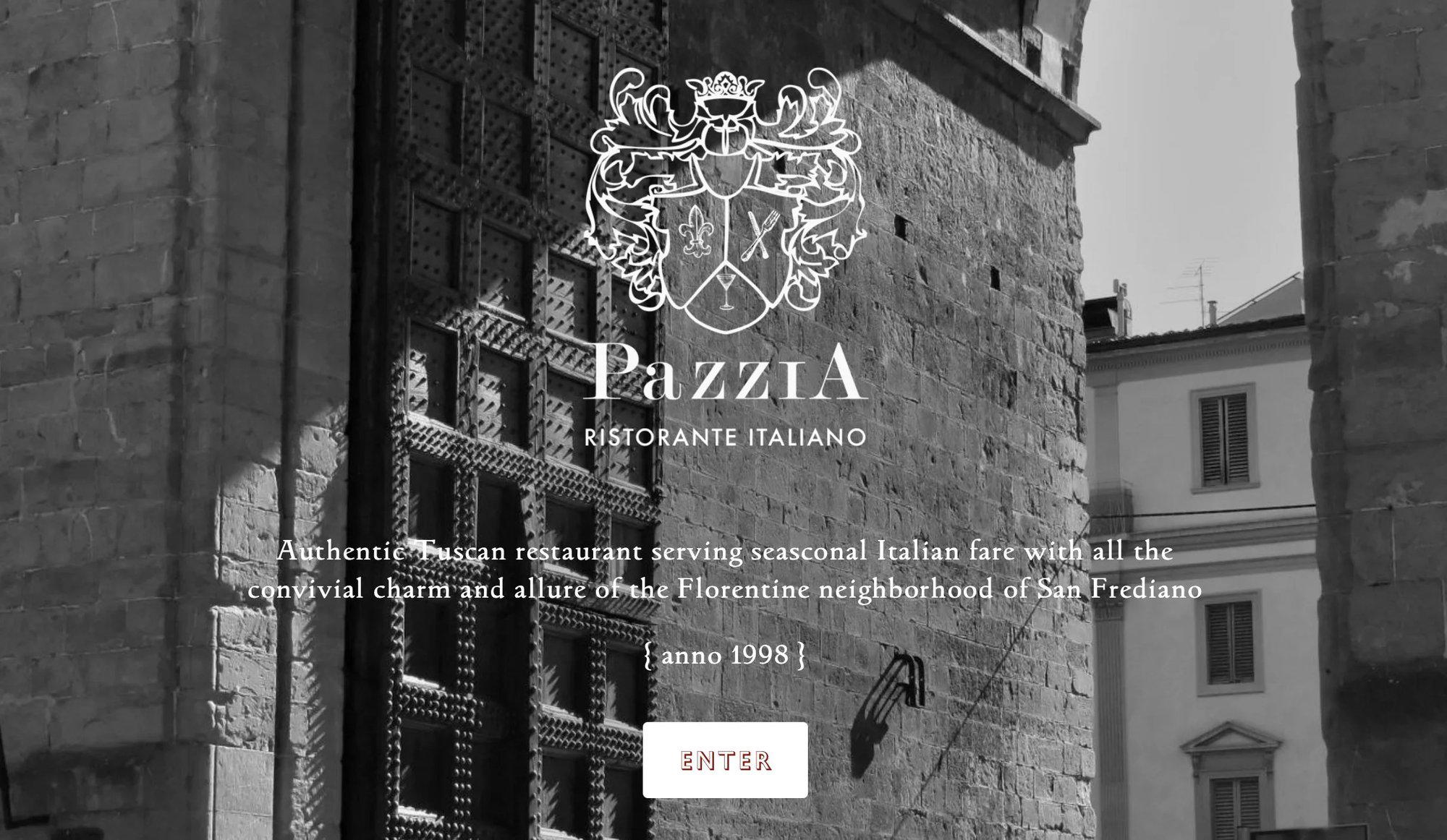 Pazzia restaurant in San Francisco, United States