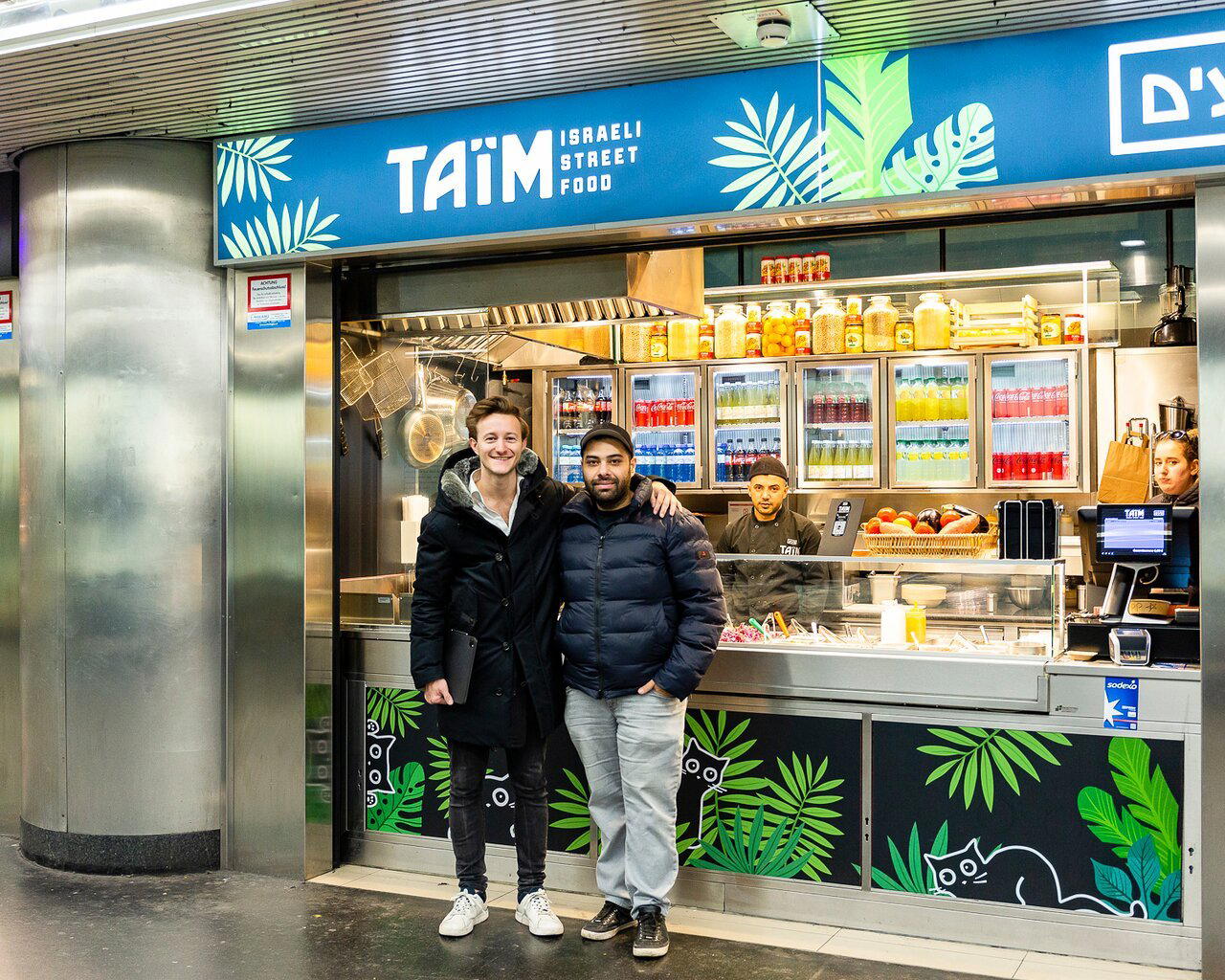 Taïm restaurant in Vienna, Austria