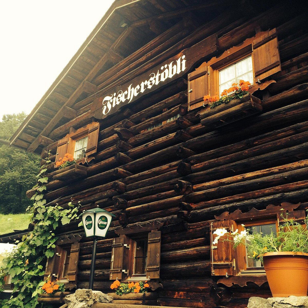 Fischerstöbli restaurant in Bartholomaberg, Austria