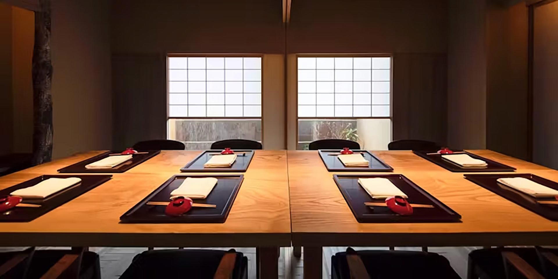 銀座ふじやま restaurant in Tokyo, Japan