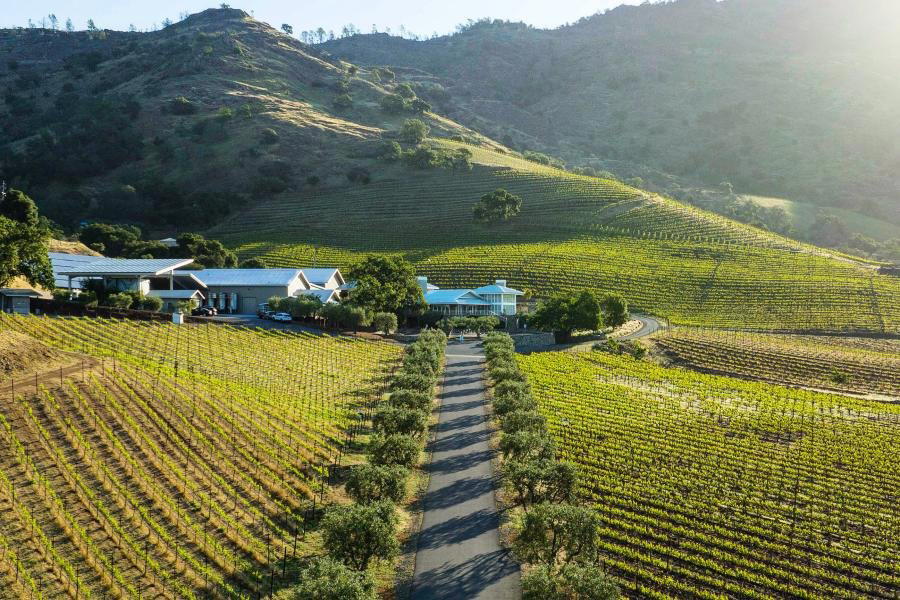 Shafer Vineyards restaurant in Napa, United States