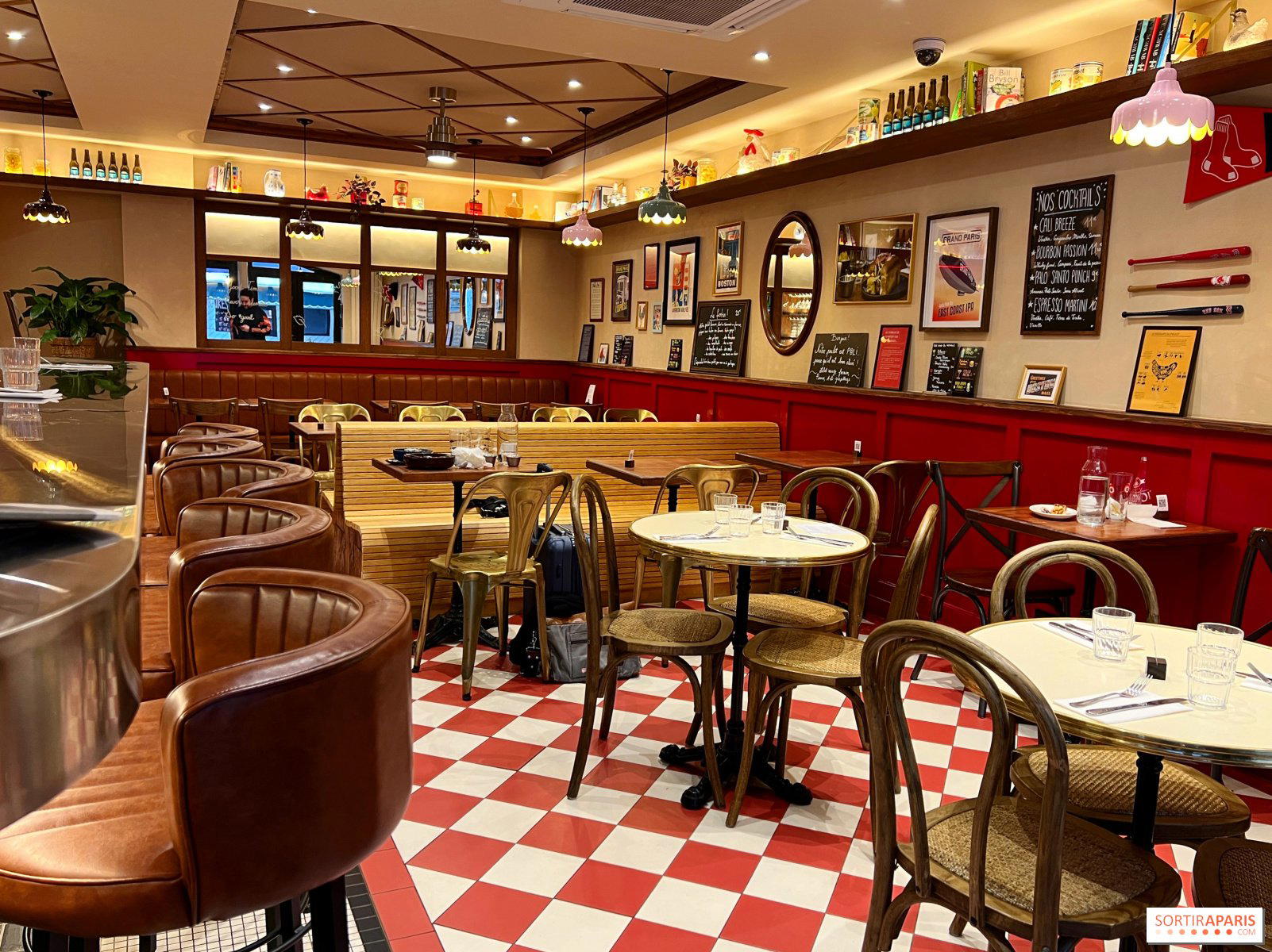 Cocoricains restaurant in Paris, France