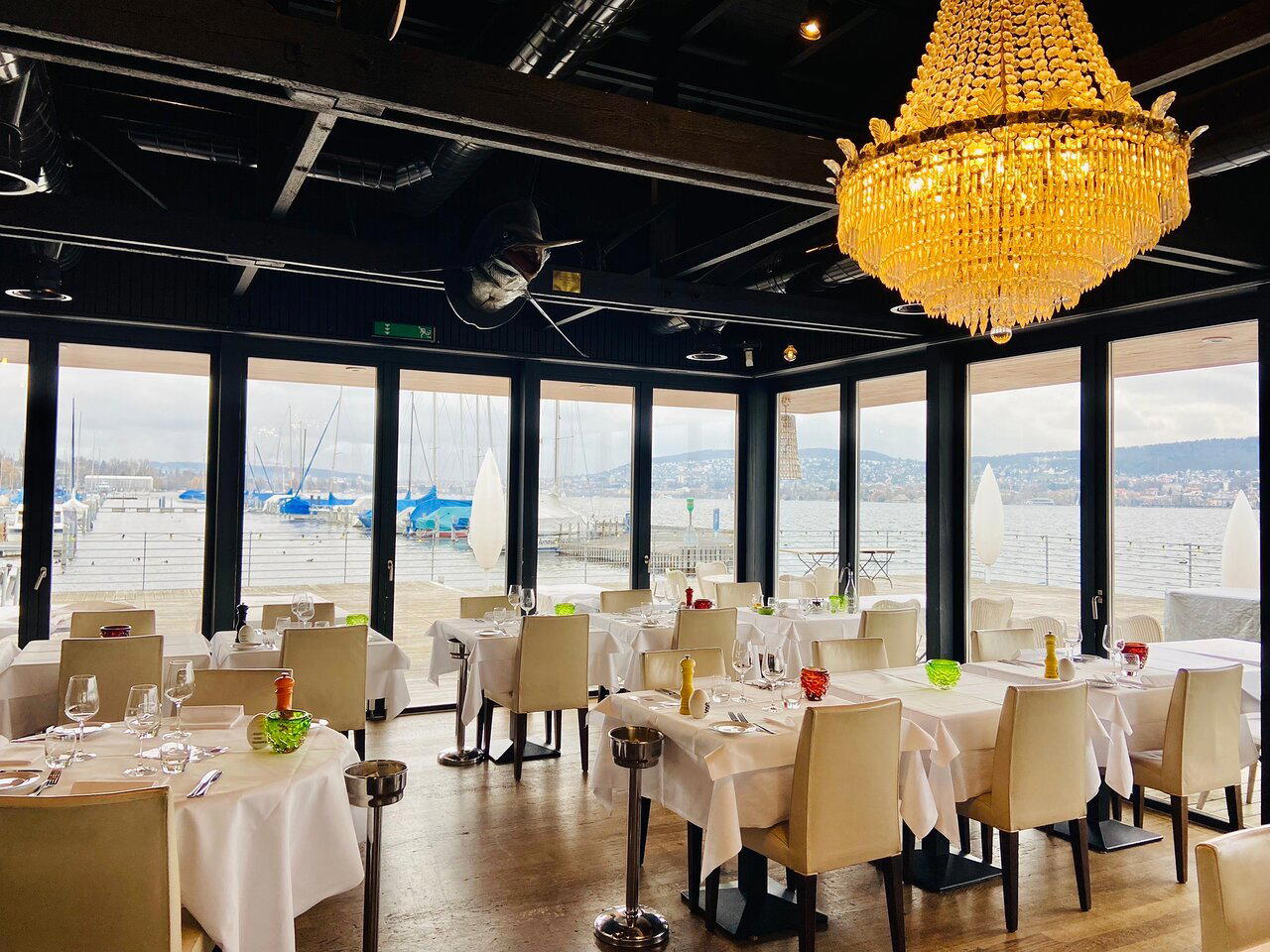 Seerose restaurant in Zürich, Switzerland