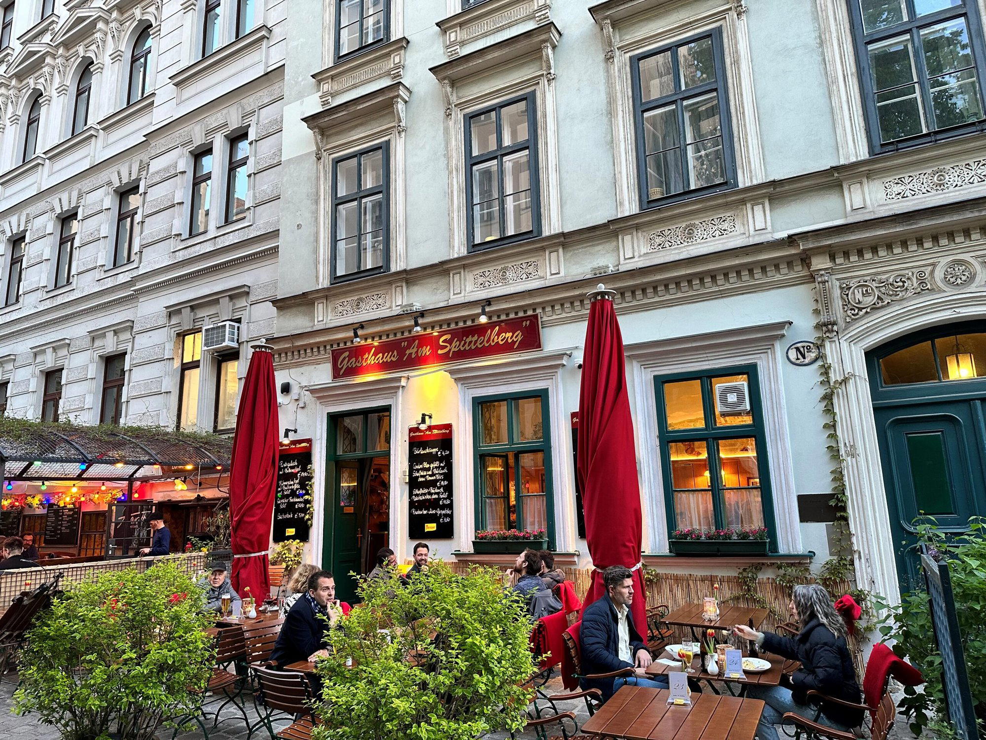 Gasthaus am Spittelberg restaurant in Vienna, Austria