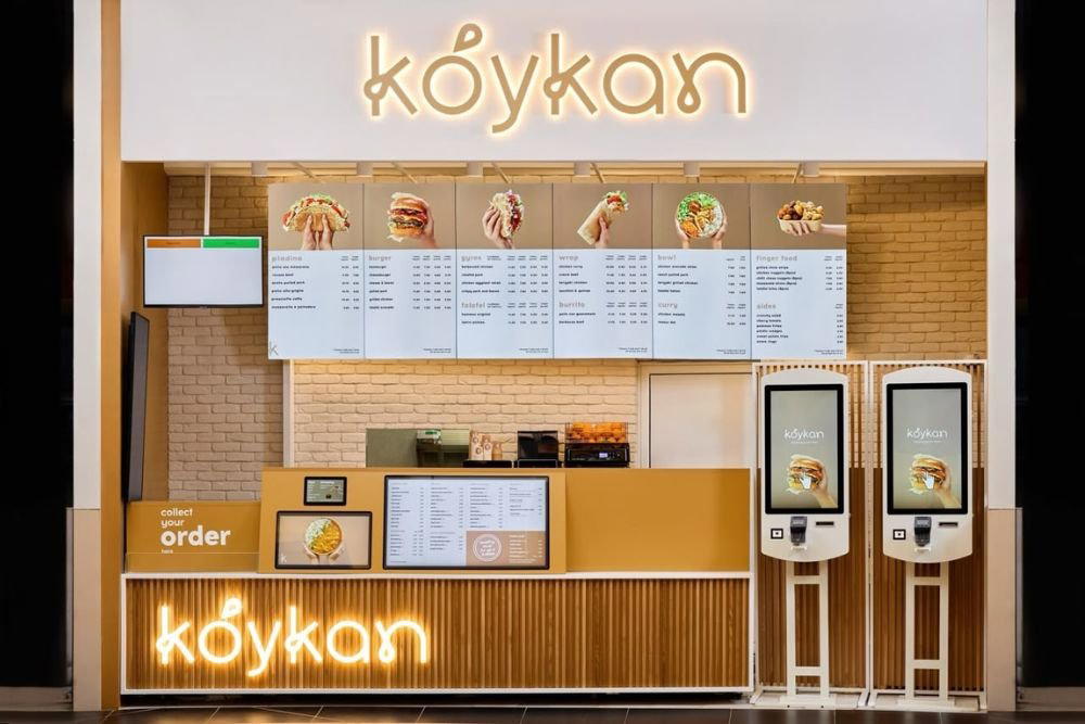 Koykan Eurovea restaurant in Bratislava, Slovakia