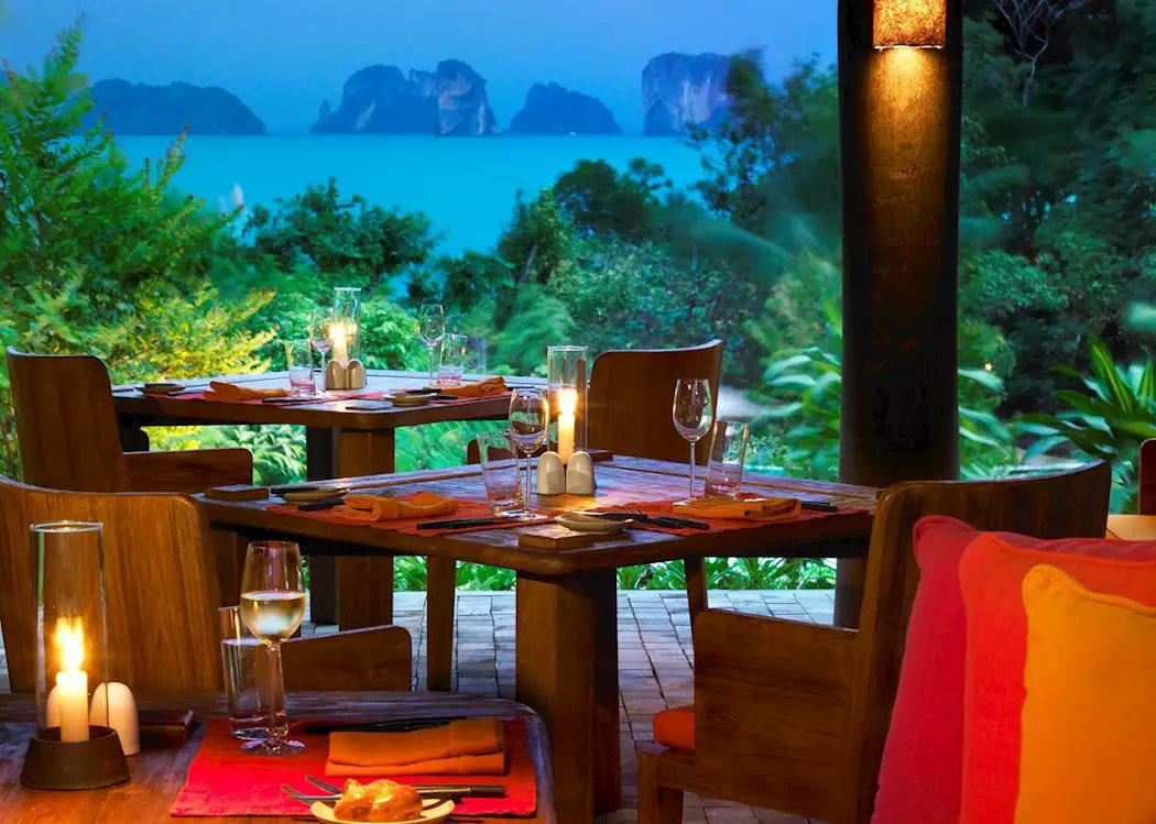 Six Senses Yao Noi restaurant in Ko Yao, Thailand