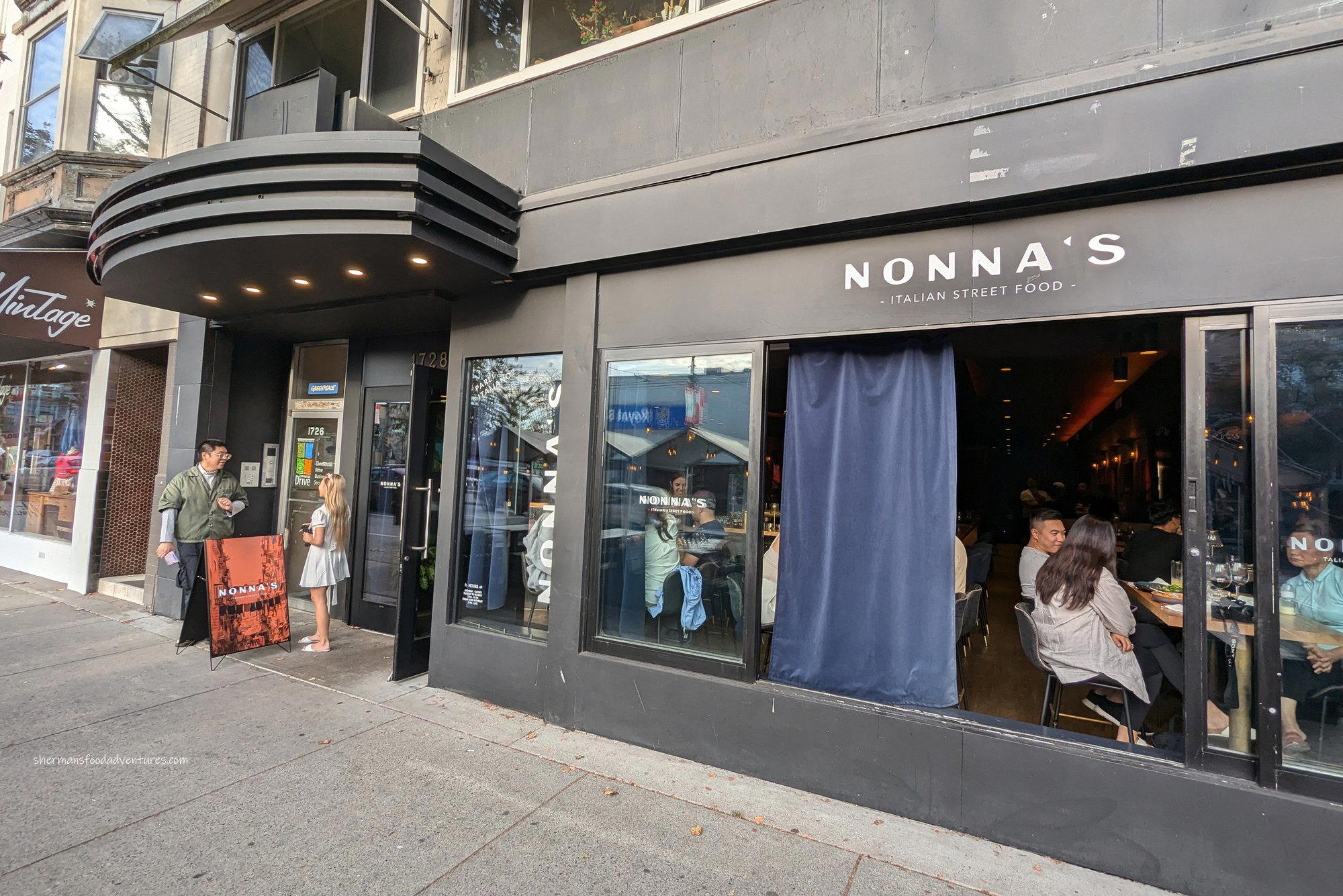 Nonna's restaurant in Vancouver, Canada