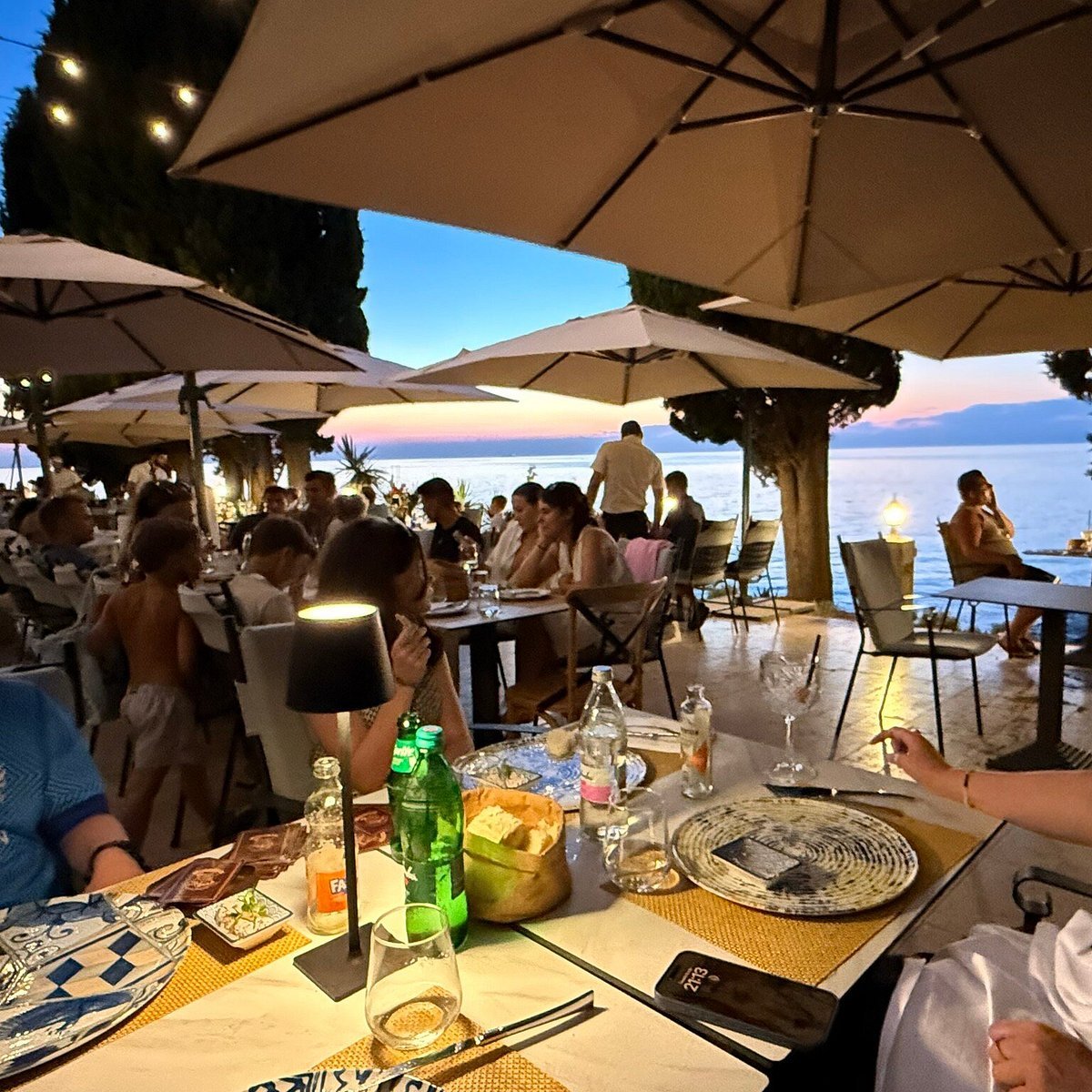 Anna's Garden restaurant in Basanija, Croatia