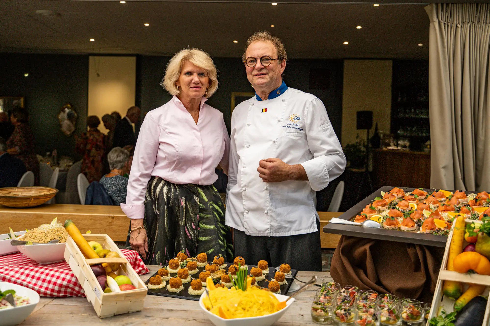 Les Comtes de Champagne restaurant in Hannut, Belgium