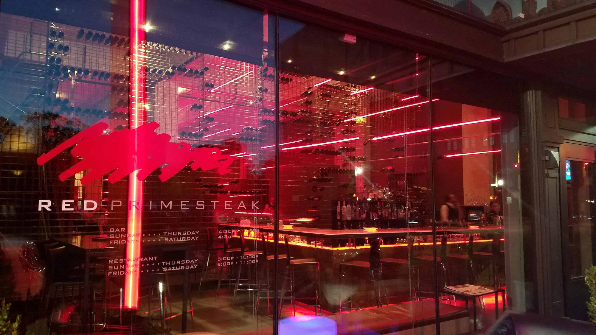 Red PrimeSteak restaurant in Oklahoma City, United States