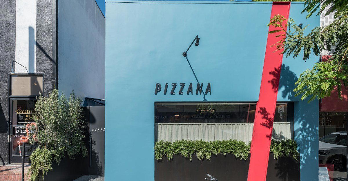 Pizzana restaurant in West Hollywood, United States